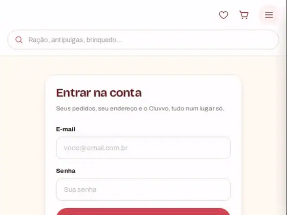 Tela real do portal: produtos da assinatura sendo escolhidos