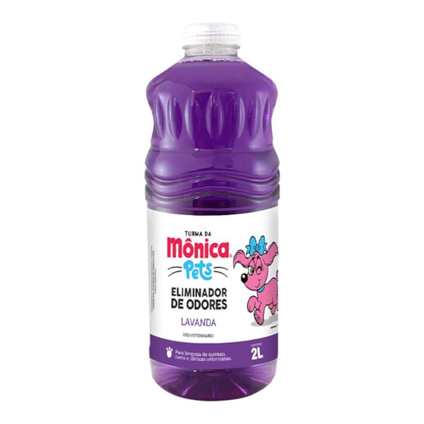 Eliminador de Odores Turma da Mônica Pets Lavanda 2 L