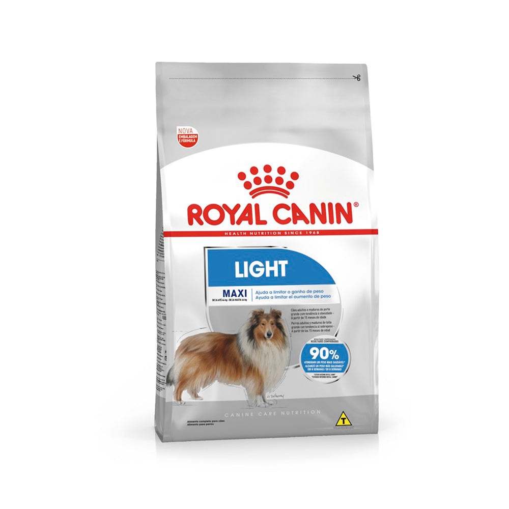 Ração Royal Canin Maxi Light para Cães Adultos ou Idosos de Porte Grande com Tendência à Obesidade 10.1 Kg
