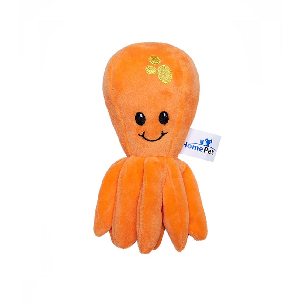 Brinquedo Pelúcia Polvo HomePet Laranja