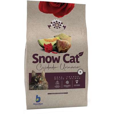 Ração Seca Snow Cat Flores Cuidado Urinário para Gatos Castrados