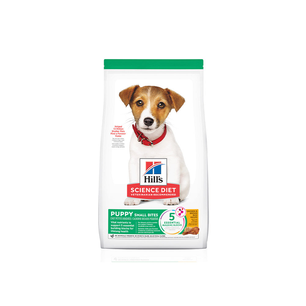 Ração Hill's Science Diet Pedaços Pequenos para Cães Filhotes 5.67 kg
