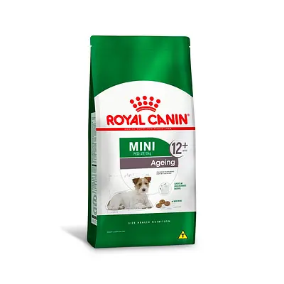 Ração Seca Royal Canin Mini Ageing 12+ para Cães Idosos de Porte Pequeno com 12 Anos ou mais