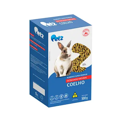 Alimento Petz Extrusado Natural para Coelho