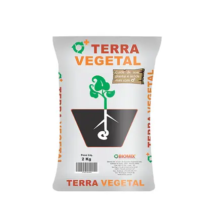 Terra Vegetal para Jardinagem Biomix