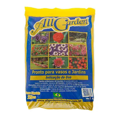 Substrato All Garden Turfa Pronto Uso