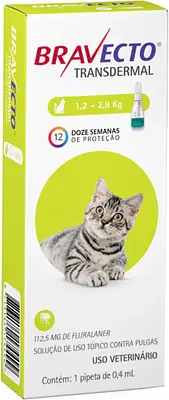 Bravecto Antipulgas Transdermal Para Gatos