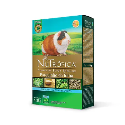 Alimento Nutrópica Porquinho da Índia