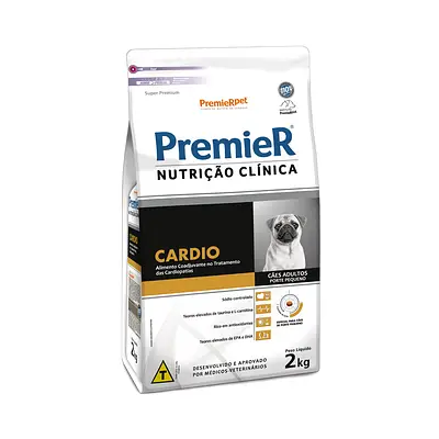 Ração Premier Nutrição Clínica Cardio para Cães de Porte Pequeno