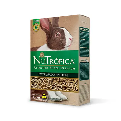 Ração Nutrópica Coelhos Adultos Natural