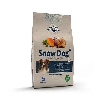 Ração Snow Dog Flores Fácil Digestão para Cães Adultos de Porte Médio e Grande