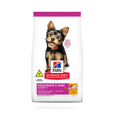 Ração Hills para Cães Filhotes de Mini e Pequeno Porte Sabor Frango