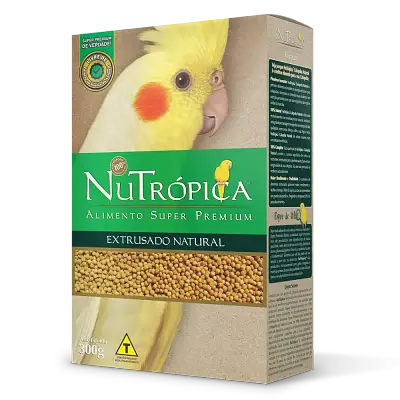 Ração Nutrópica Extrusado Natural para Calopsitas