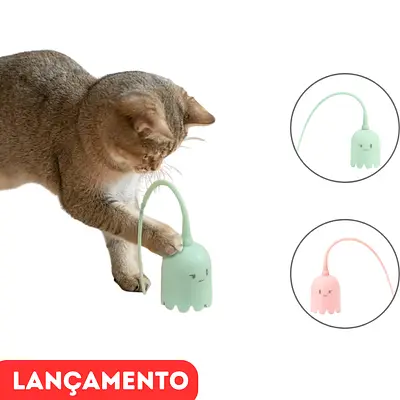 Brinquedo Fantasma Elétrico para Pets