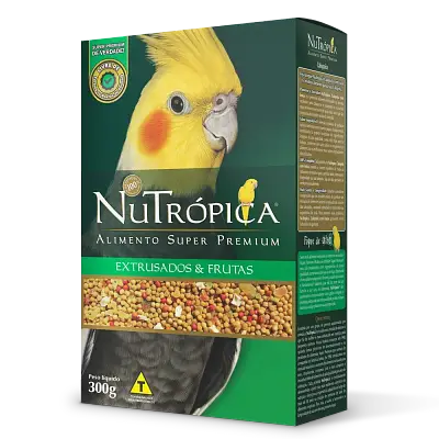Ração Nutrópica para Calopsitas com Frutas