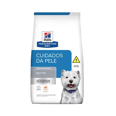 Ração Hills Cuidados com a Pele Pedaços Pequenos para Cães Adultos