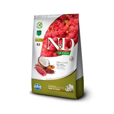 Ração N&D Quinoa para Cães Adultos sabor Pato 10,1kg