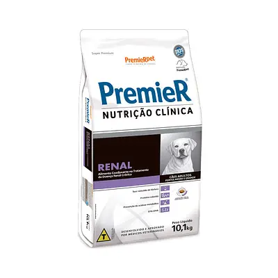 Ração Premier Nutrição Clínica Renal para Cães Adultos de Porte Médio e Grande 10,1 kg