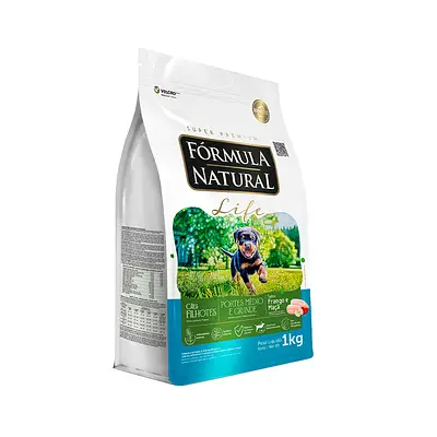 Ração Fórmula Natural para Cães Filhotes de Médio e Grande Porte