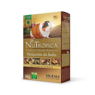 Ração Nutrópica para Porquinho da Índia Muesli