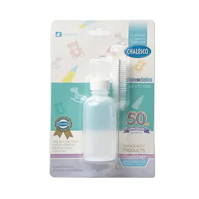 Mamadeira Chalesco para Filhotes - 50ml
