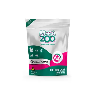 Ração Megazoo Critical Care para Carnívoros 200 g