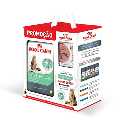Ração Royal Canin Feline Digestive Care Nutrition para Gatos Adultos - 1,5kg