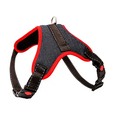 Peitoral AMF Texas Vermelho para Cães