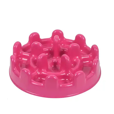 Comedouro Cães Pet Games Lento Pet Fit Pink