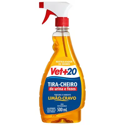 Tira-Cheiro Vet+20 Limão-Gravo Spray 500ml