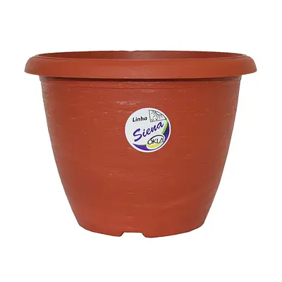 Vaso Okla Siena Terracota para Jardim