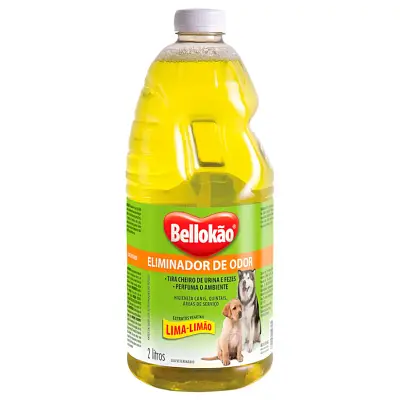 Eliminador de Odor Bellokão Lima-Limão 2L