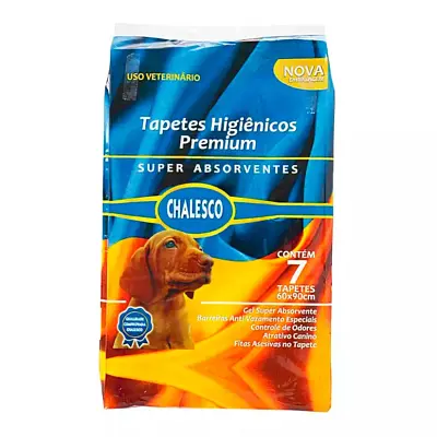 Tapete Higiênico Para Cães Chalesco C/7 Unidades