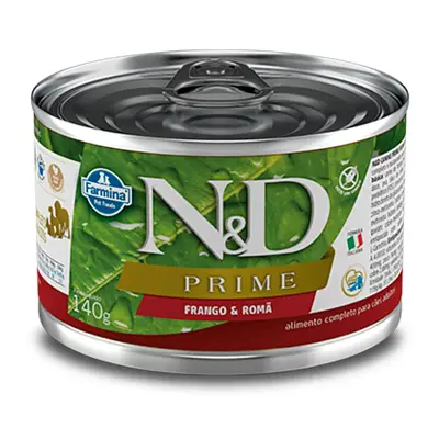Ração Umida N&D Prime Cães Adultos Frango e Roma 140g