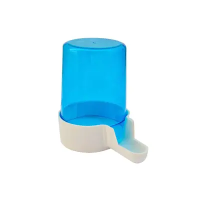Bebedouro para Pássaros Italiano Malha Larga Azul Jel Plast - G