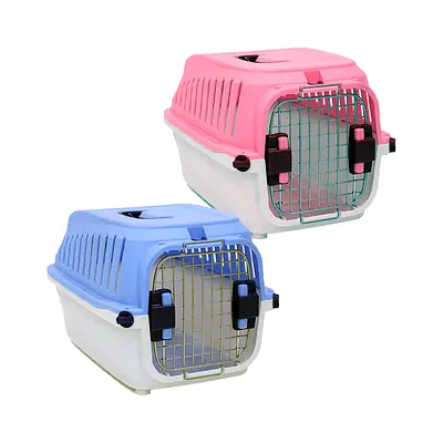 Caixa de Transporte Chalesco Gulliver para Cães e Gatos - Cores Sortidas