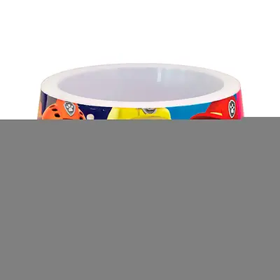 Comedouro Chalesco Patrulha Canina Rosa para Cães