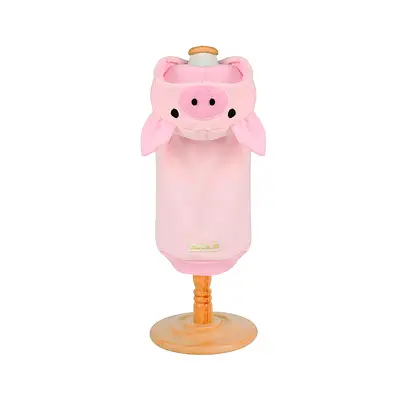 Regata Bonito pra Cachorro Porquinho Rosa para Cães