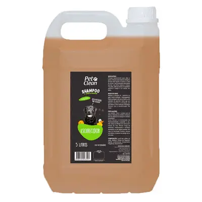Shampoo Pelos Escuros Cães e Gatos Pet Clean 5L