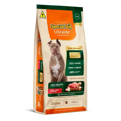 Ração Special Dog Gold Cães Adultos Frango e Carne 15kg
