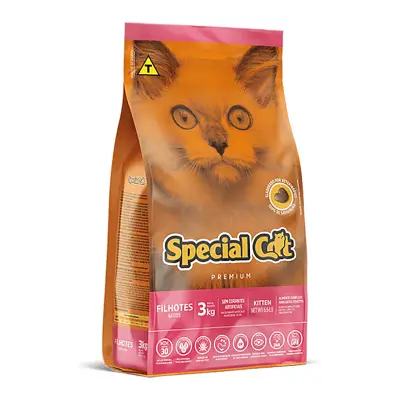 Ração Special Cat Gatos Filhotes 3kg