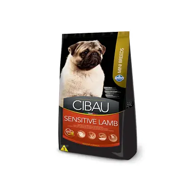 Ração Farmina Cibau Sensitive Lamb Cães Adultos Raças Pequenas 1kg