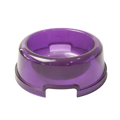 Comedouro e Bebedouro Para Cães Acrilico Roxo Tudo Pet 300ml