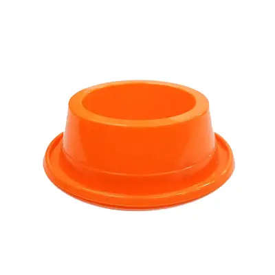 Comedouro Cães Pet Toys Médio Antiformiga Laranja Neon 1L