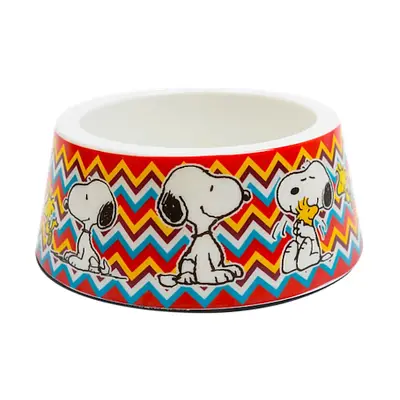 Comedouro Para Cães Melamina Snoopy Mosc Zooz Pets 450ml