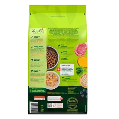 Ração Guabi Natural Cães Adultos Raças Médias e Grandes Cordeiro e Aveia 15kg