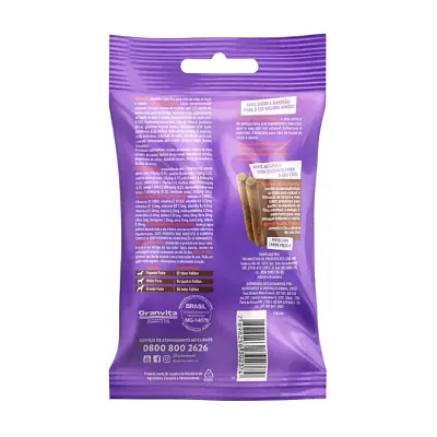 Snacks Quatree Cães Pallitus Cordeiro E Batata Doce 60g