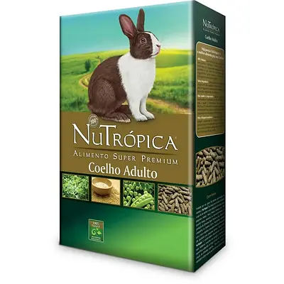 Ração Para Coelho Adulto Nutrópica 2,5kg