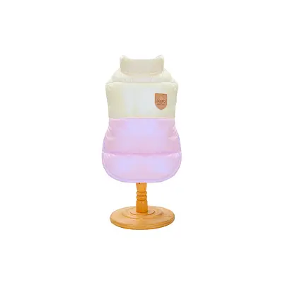 Capa Bonito pra Cachorro Colors Puffer Lilás para Cães
