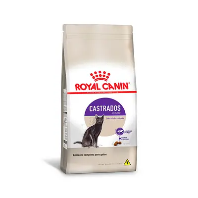 Ração Royal Canin para Gatos Adultos Castrados - 400g